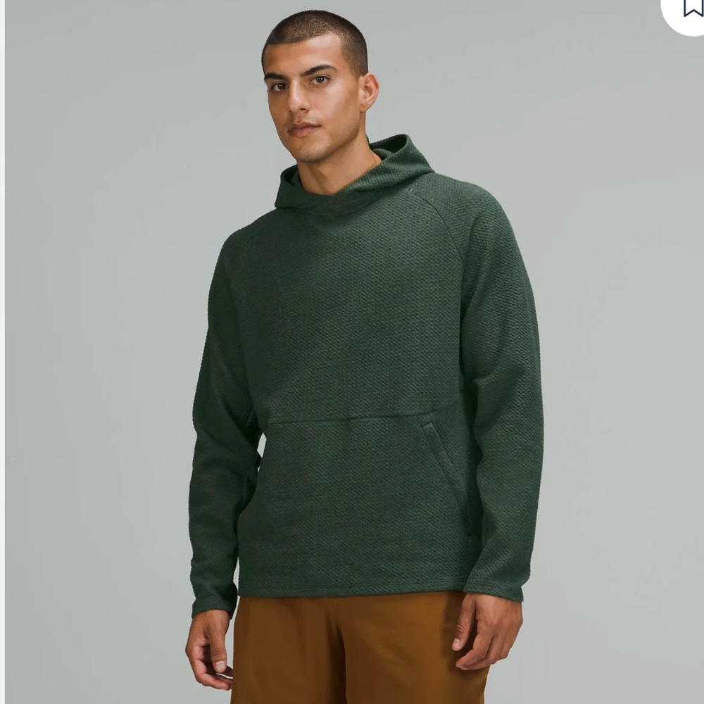 Rainforest green at ease hoodie